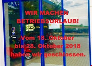 BETRIEBSURLAUB