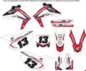 Individuelle MX Dekore für alle Marken - Aktion von Honda Schmidinger