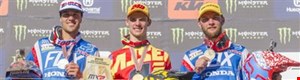 Tim Gajser ist MX2 Weltmeister auf HONDA! Paulin und Bobryshev Rang 2 und 3 in MX1 WM!